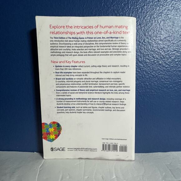 The Mating Game: A Primer on Love, Sex, and Marriage - Book by Pamela C. Regan - Picture 2 of 8